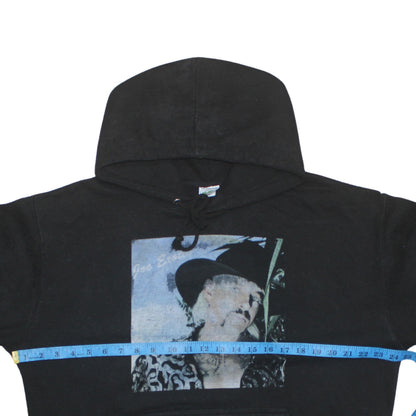 Mens UK Size L Awdis Black Pullover Hoodie