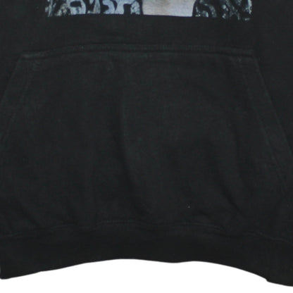 Mens UK Size L Awdis Black Pullover Hoodie