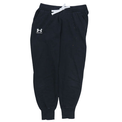 Mens UK Size L Under armour Relaxed Fit Jogger Black Trousers