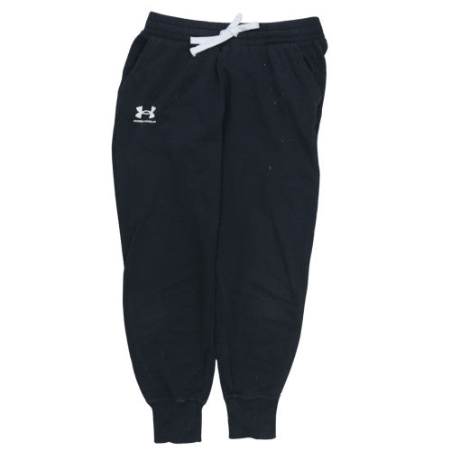 Mens UK Size L Under armour Relaxed Fit Jogger Black Trousers