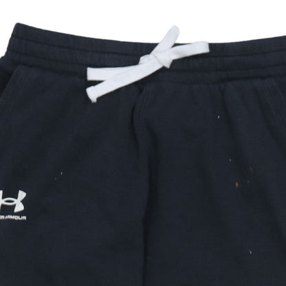 Mens UK Size L Under armour Relaxed Fit Jogger Black Trousers