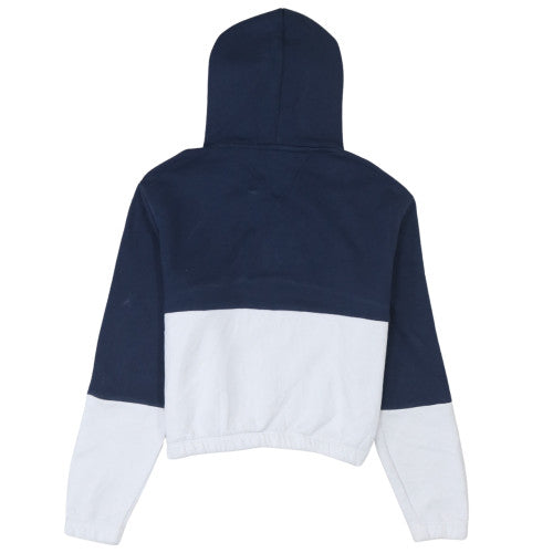 Womens UK Size XS Tommy Jeans Multicoloured Pullover Hoodie