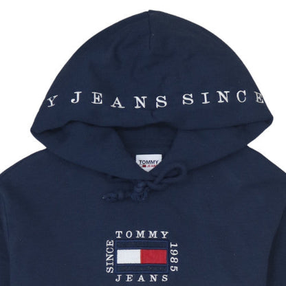 Womens UK Size XS Tommy Jeans Multicoloured Pullover Hoodie
