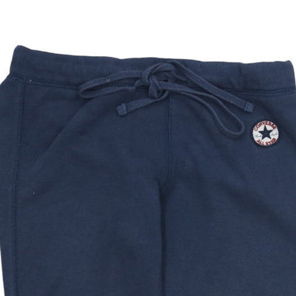 Womens UK Size M Converse Regular Fit Jogger Blue Trousers