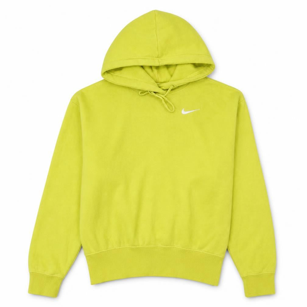Mens UK Size XS Nike Yellow Pullover Hoodie