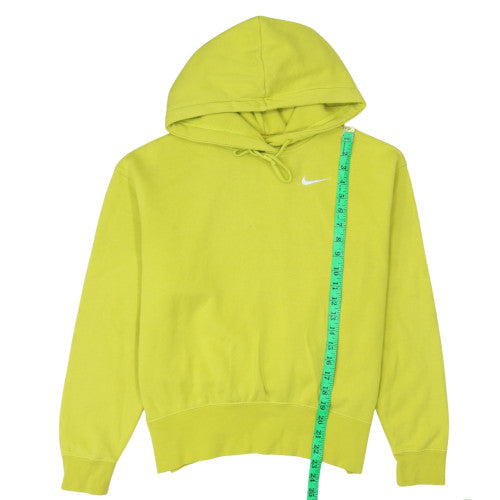 Mens UK Size XS Nike Yellow Pullover Hoodie