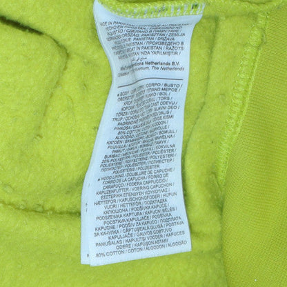 Mens UK Size XS Nike Yellow Pullover Hoodie