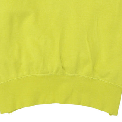 Mens UK Size XS Nike Yellow Pullover Hoodie