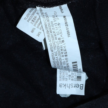 Womens UK Size M Bershka Black Pullover Sweatshirt