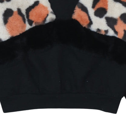 Womens UK Size M Bershka Black Pullover Sweatshirt