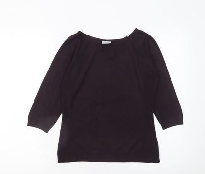 Womens UK Size 12 NEXT Black Pullover Jumper