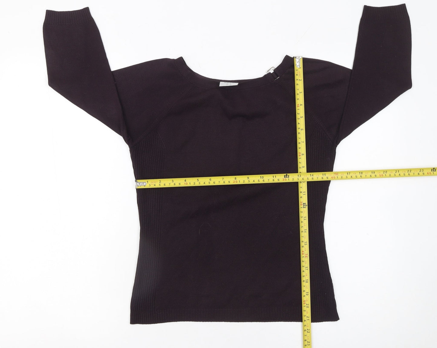 Womens UK Size 12 NEXT Black Pullover Jumper