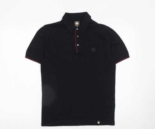 Mens UK Size XS Pretty Green Cotton Blend Polo Shirt