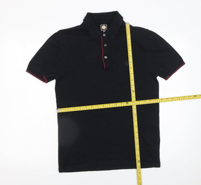 Mens UK Size XS Pretty Green Cotton Blend Polo Shirt
