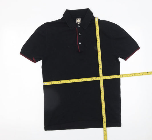 Mens UK Size XS Pretty Green Cotton Blend Polo Shirt