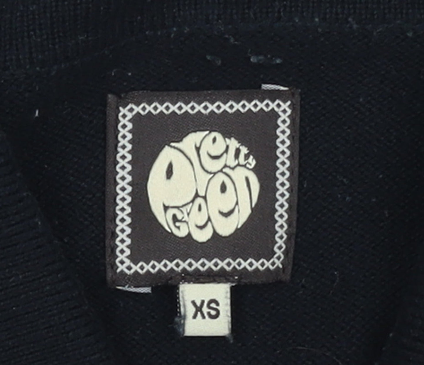 Mens UK Size XS Pretty Green Cotton Blend Polo Shirt