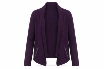 Womens UK Size 8 Marks and Spencer Purple Cardigan Jumper