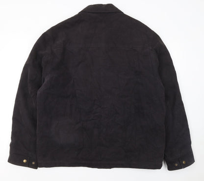 Mens UK Size L NEXT Black Basic Jacket