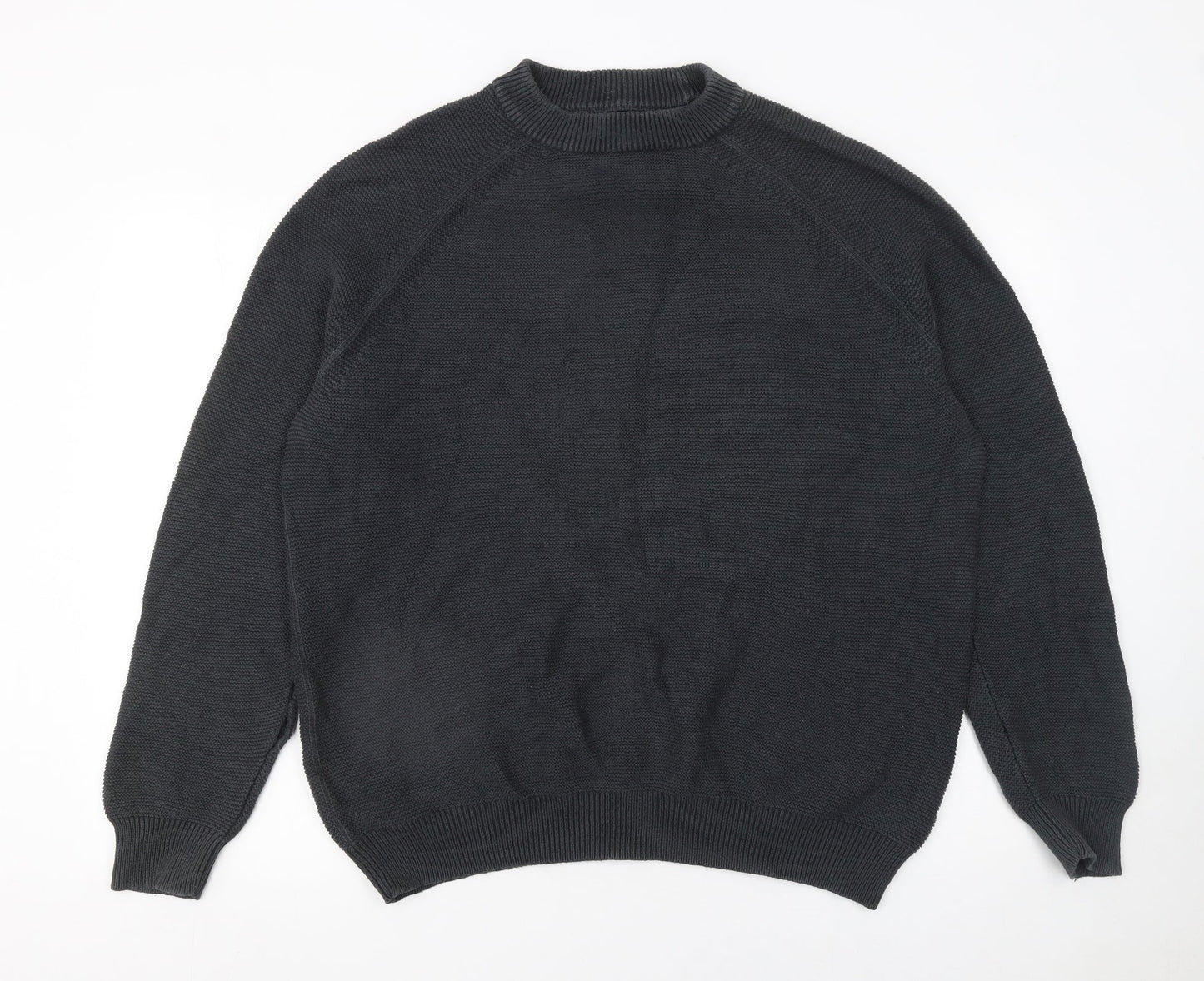 Mens UK Size XL Jasper Conran Black Pullover Jumper