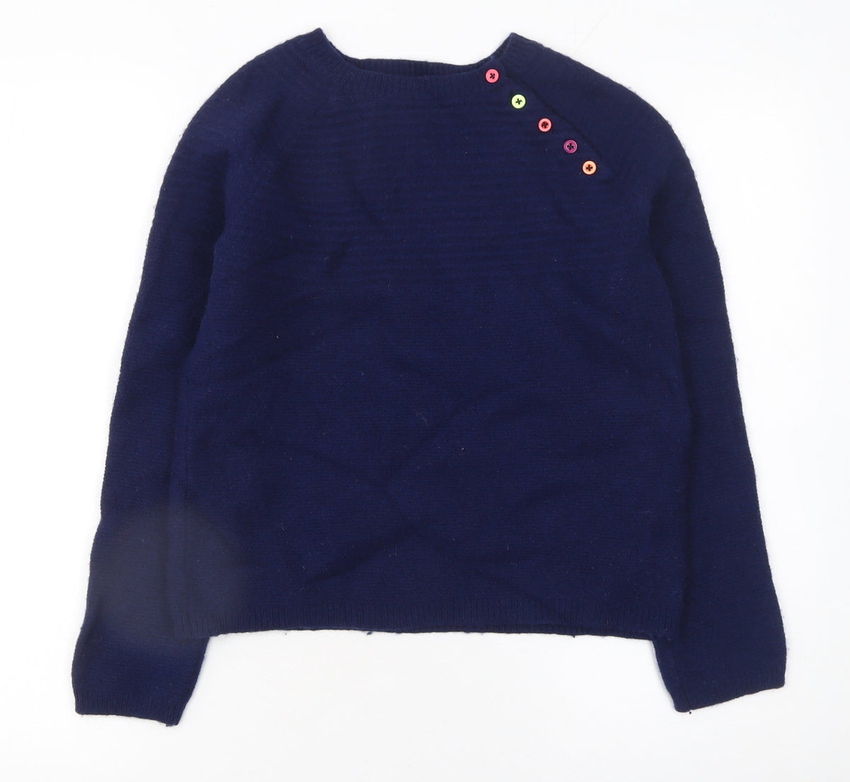 Womens UK Size 12 Heyton Blue Pullover Jumper