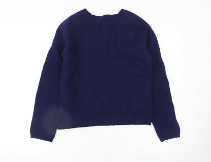 Womens UK Size 12 Heyton Blue Pullover Jumper
