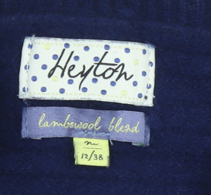 Womens UK Size 12 Heyton Blue Pullover Jumper