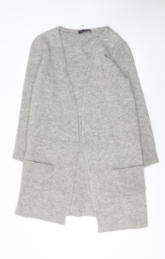 Womens UK Size 8 Marks and Spencer Grey Cardigan Jumper