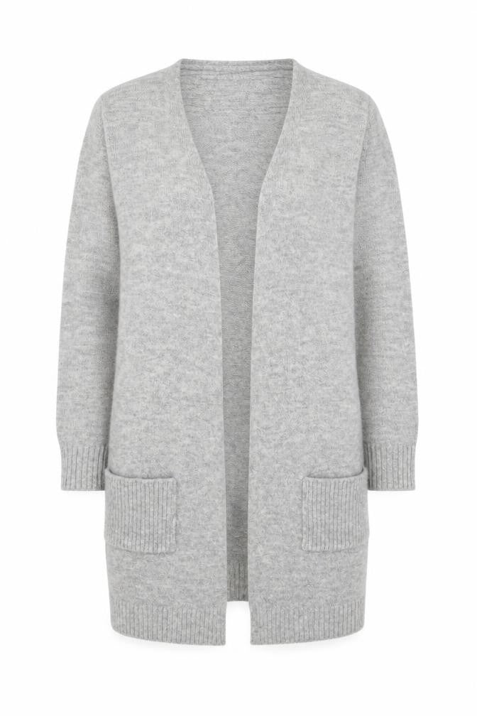 Womens UK Size 8 Marks and Spencer Grey Cardigan Jumper