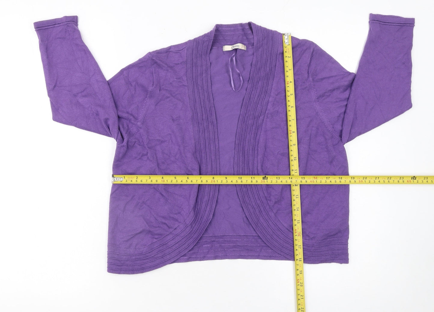 Womens UK Size 14 Marks and Spencer Purple Cardigan Jumper