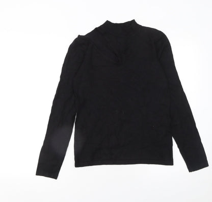 Womens UK Size 12 Lost Ink Black Pullover Jumper