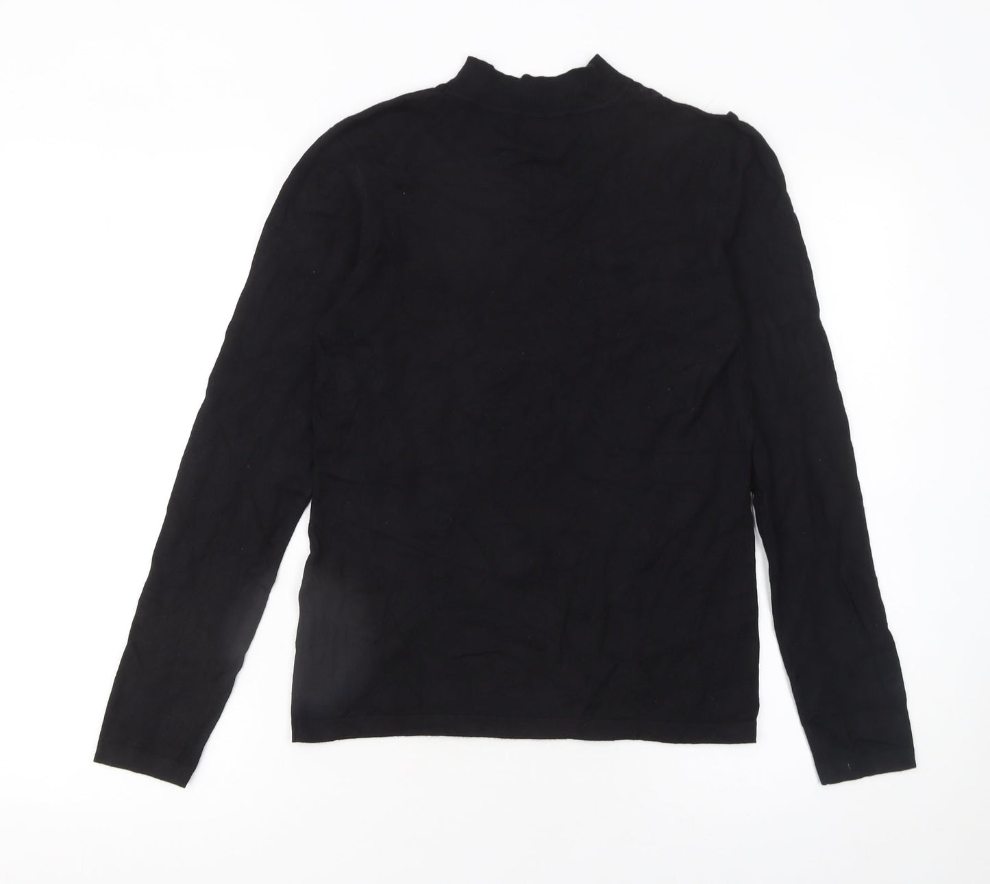 Womens UK Size 12 Lost Ink Black Pullover Jumper
