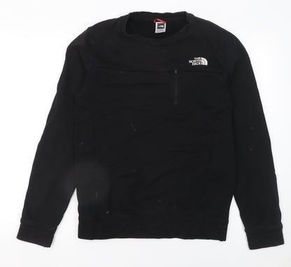 Mens UK Size S The North Face Black Pullover Sweatshirt