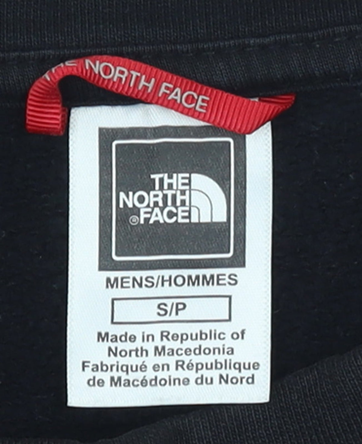 Mens UK Size S The North Face Black Pullover Sweatshirt