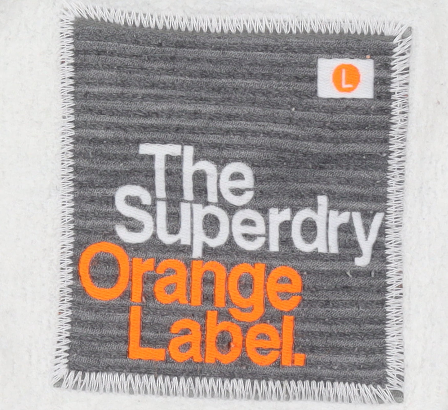 Womens UK Size L Superdry Grey Full Zip Hoodie