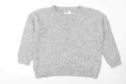 Womens UK Size M Primark Grey Pullover Jumper