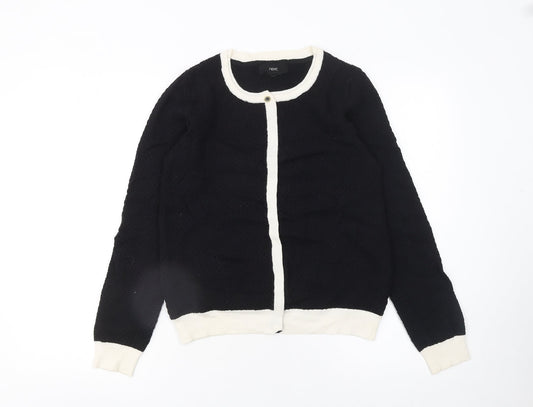 Womens UK Size 10 NEXT Black Cardigan Jumper