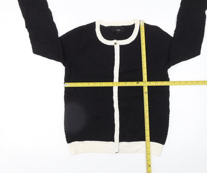 Womens UK Size 10 NEXT Black Cardigan Jumper