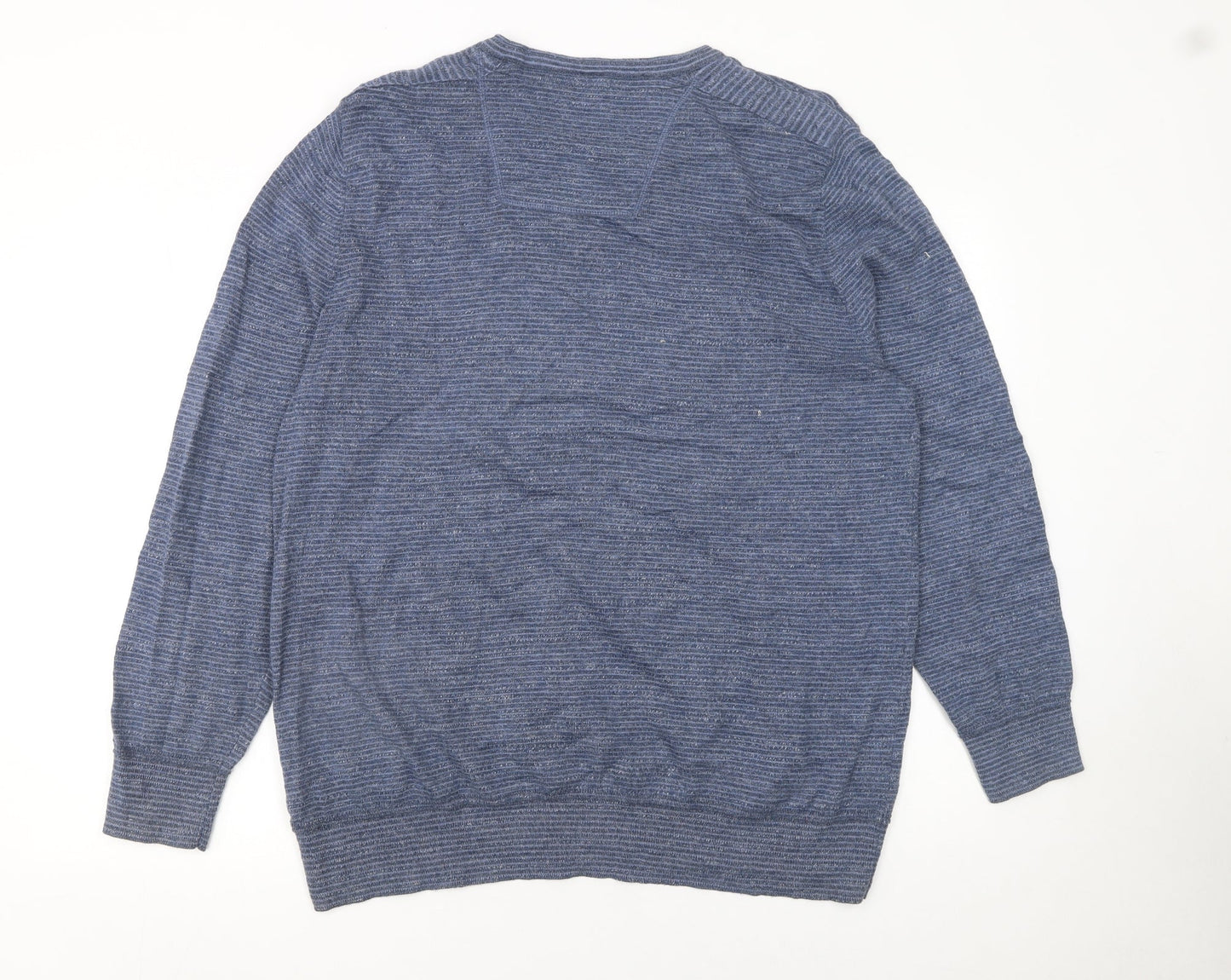 Mens UK Size L RJR John Rocha Blue Pullover Jumper