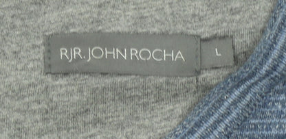 Mens UK Size L RJR John Rocha Blue Pullover Jumper