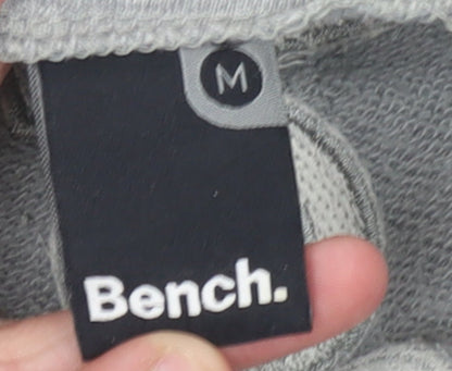 Mens UK Size M Bench Grey Full Zip Sweatshirt