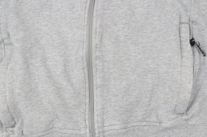 Mens UK Size M Bench Grey Full Zip Sweatshirt