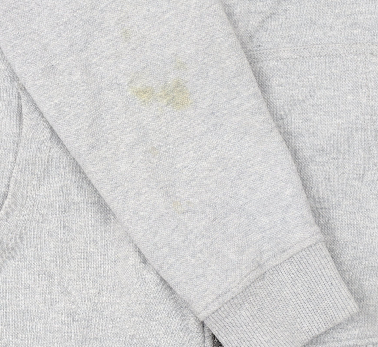 Mens UK Size S U.S. Polo Assn. Grey Full Zip Hoodie