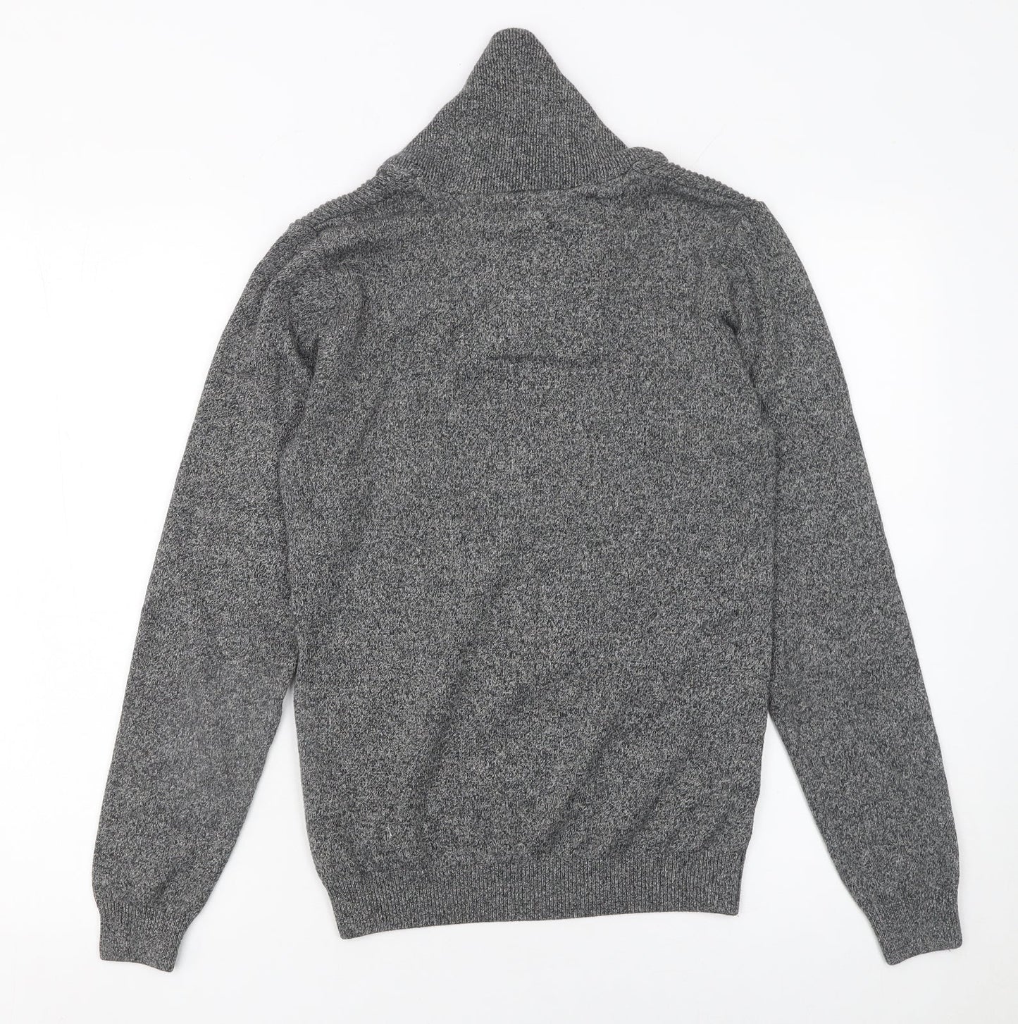 Mens UK Size S NEXT Grey Pullover Jumper