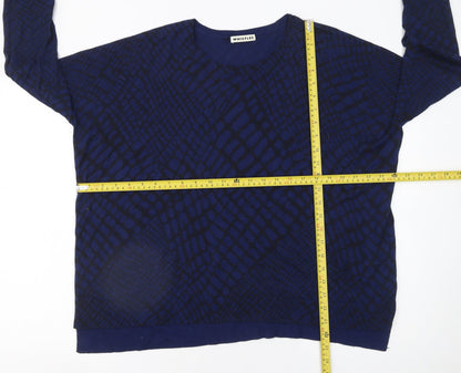 Womens UK Size 10 Whistles Blue Pullover Jumper