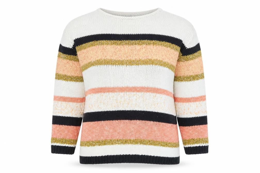 Womens UK Size L Marks and Spencer Multicoloured Pullover Jumper