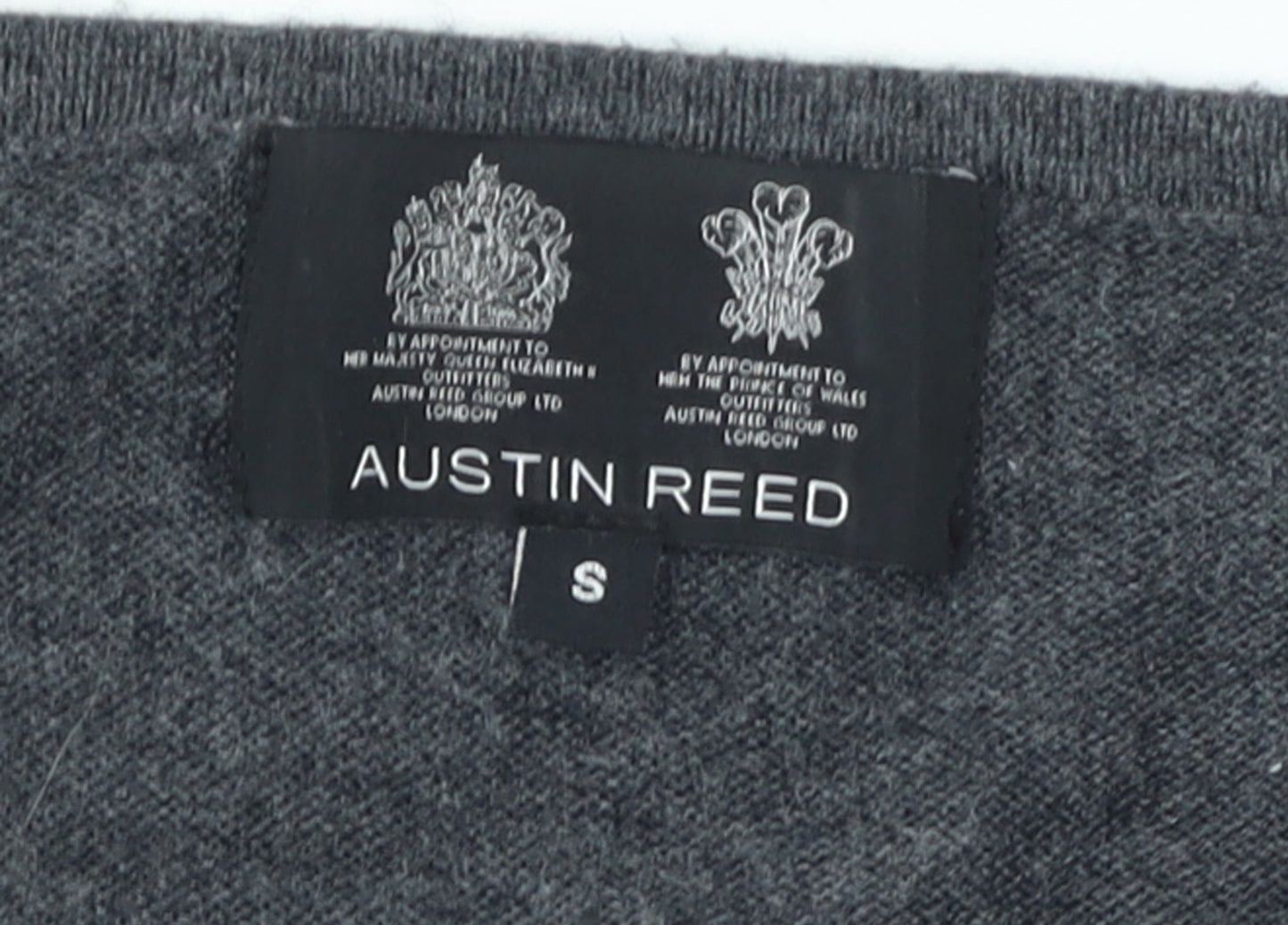 Womens UK Size S Austin Reed Grey Pullover Jumper