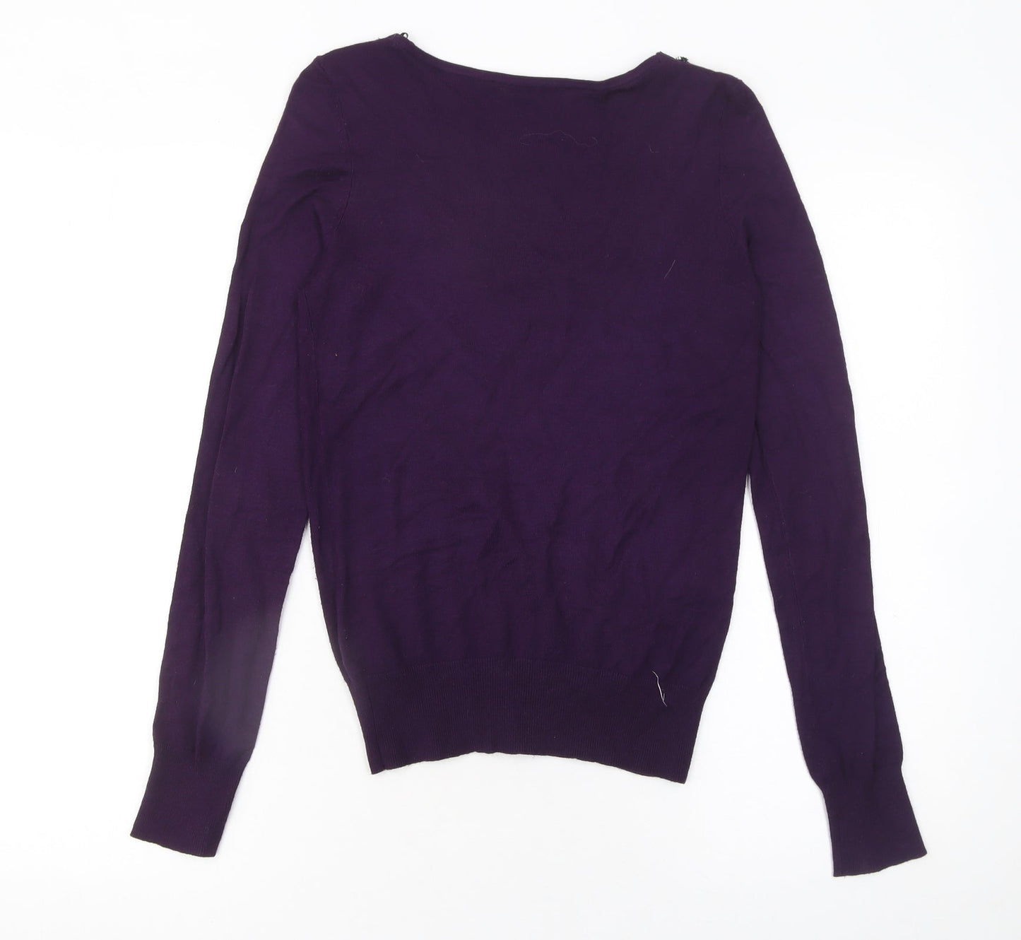 Womens UK Size XS Oasis Purple Pullover Jumper