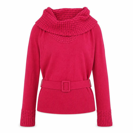 Womens UK Size 12 Bay Pink Pullover Jumper