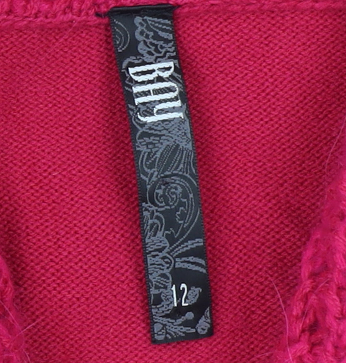 Womens UK Size 12 Bay Pink Pullover Jumper