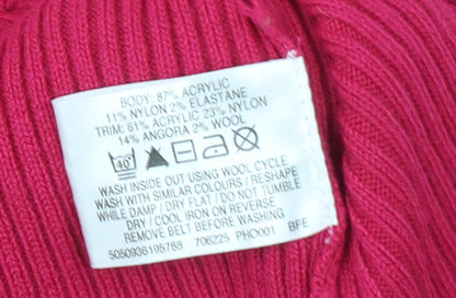 Womens UK Size 12 Bay Pink Pullover Jumper